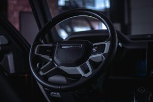 Detail car interior