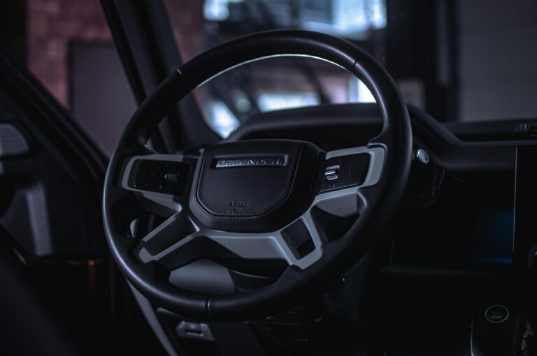 Detail car interior